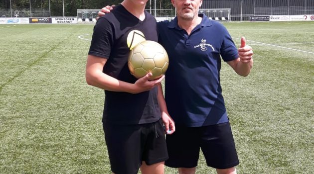 Winnaar Gouden Bal penaltyschieten, Chiel Hunneman