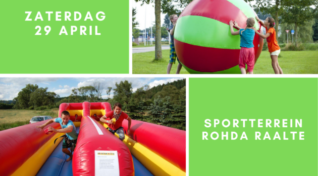 Spectaculaire zeskamp en sportproeverij tijdens viering 900-jarig bestaan Raalte.